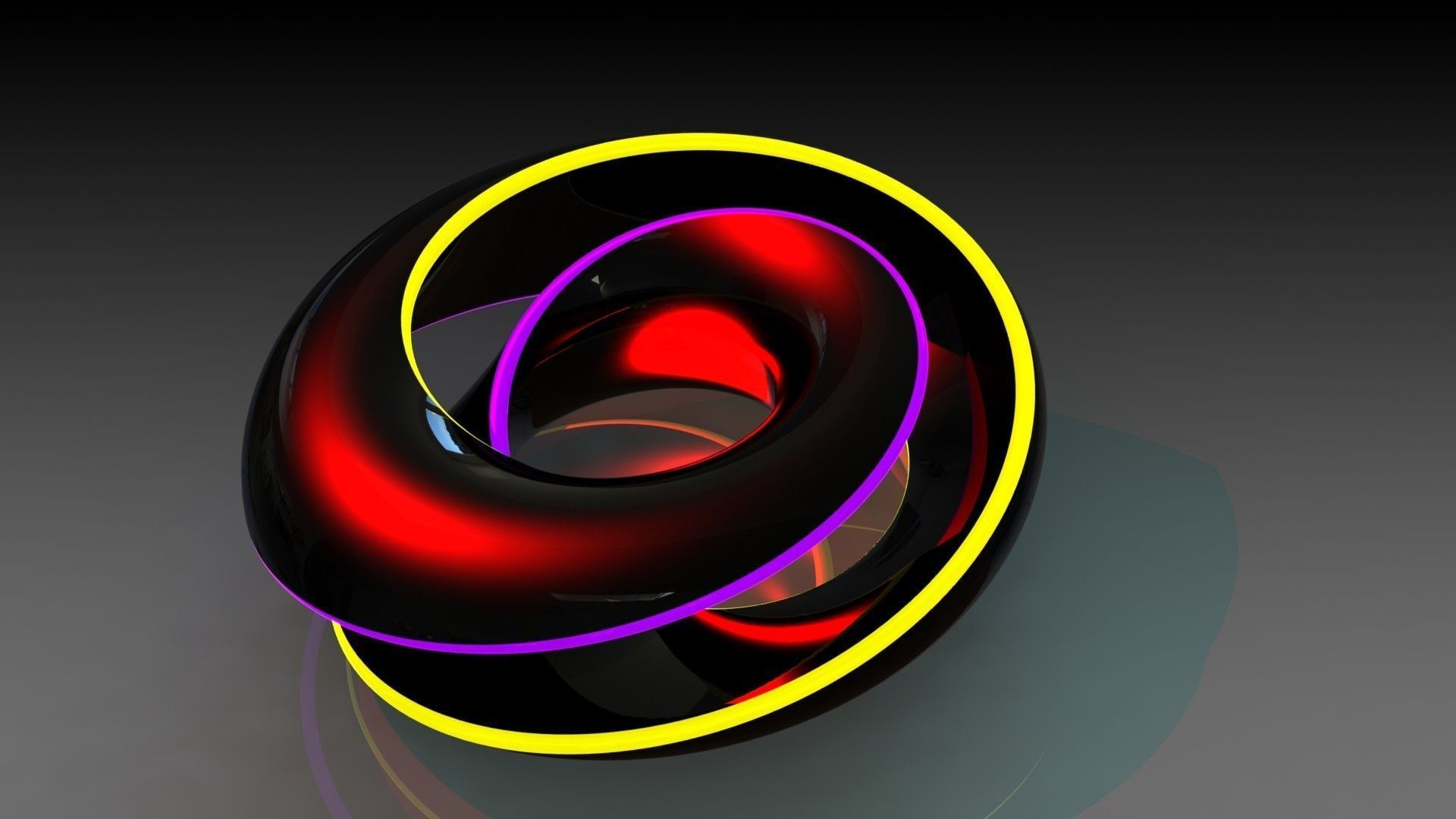 Torus Mobius Free 3D print model_6