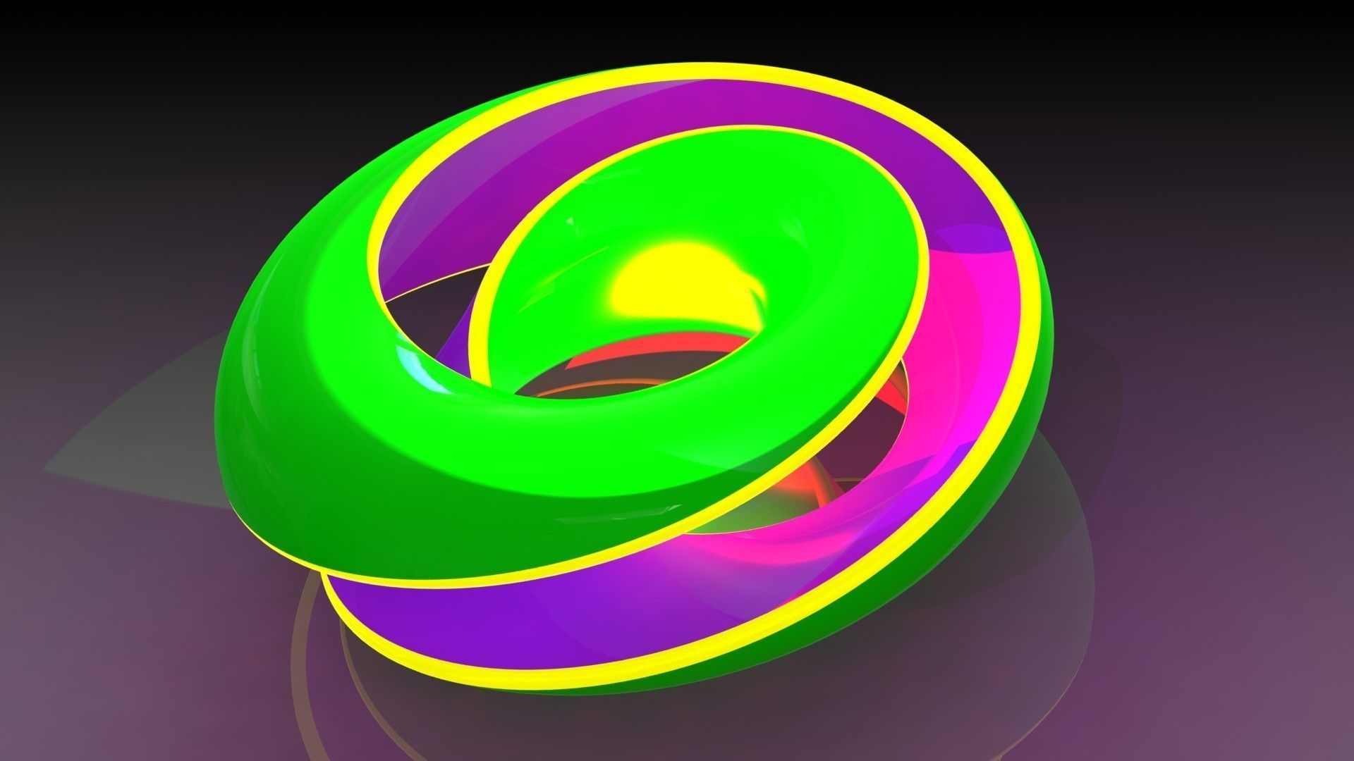 Torus Mobius Free 3D print model_3