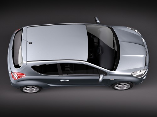 Hyundai I20 3door 3D model_7