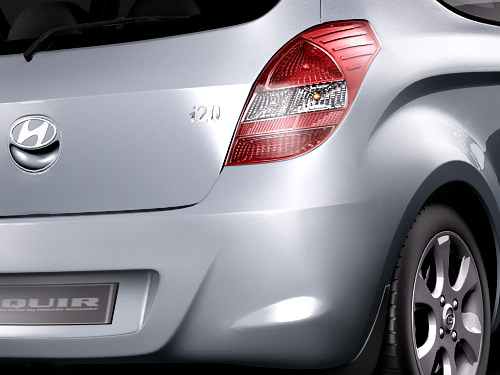 Hyundai I20 3door 3D model_3