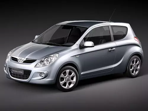 Hyundai I20 3door 3D model_0