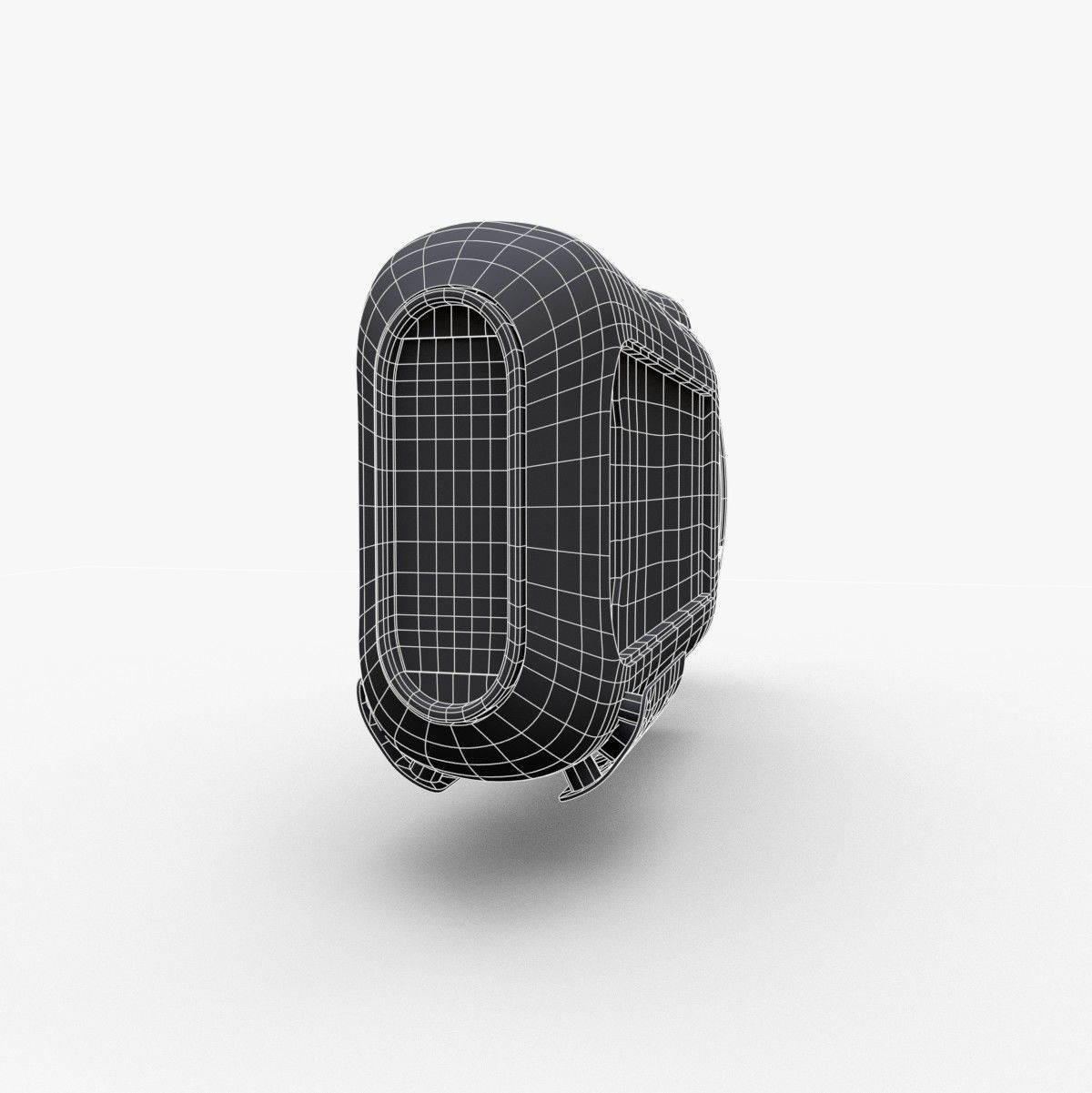 Rey Speeder Low-poly 3D model_12