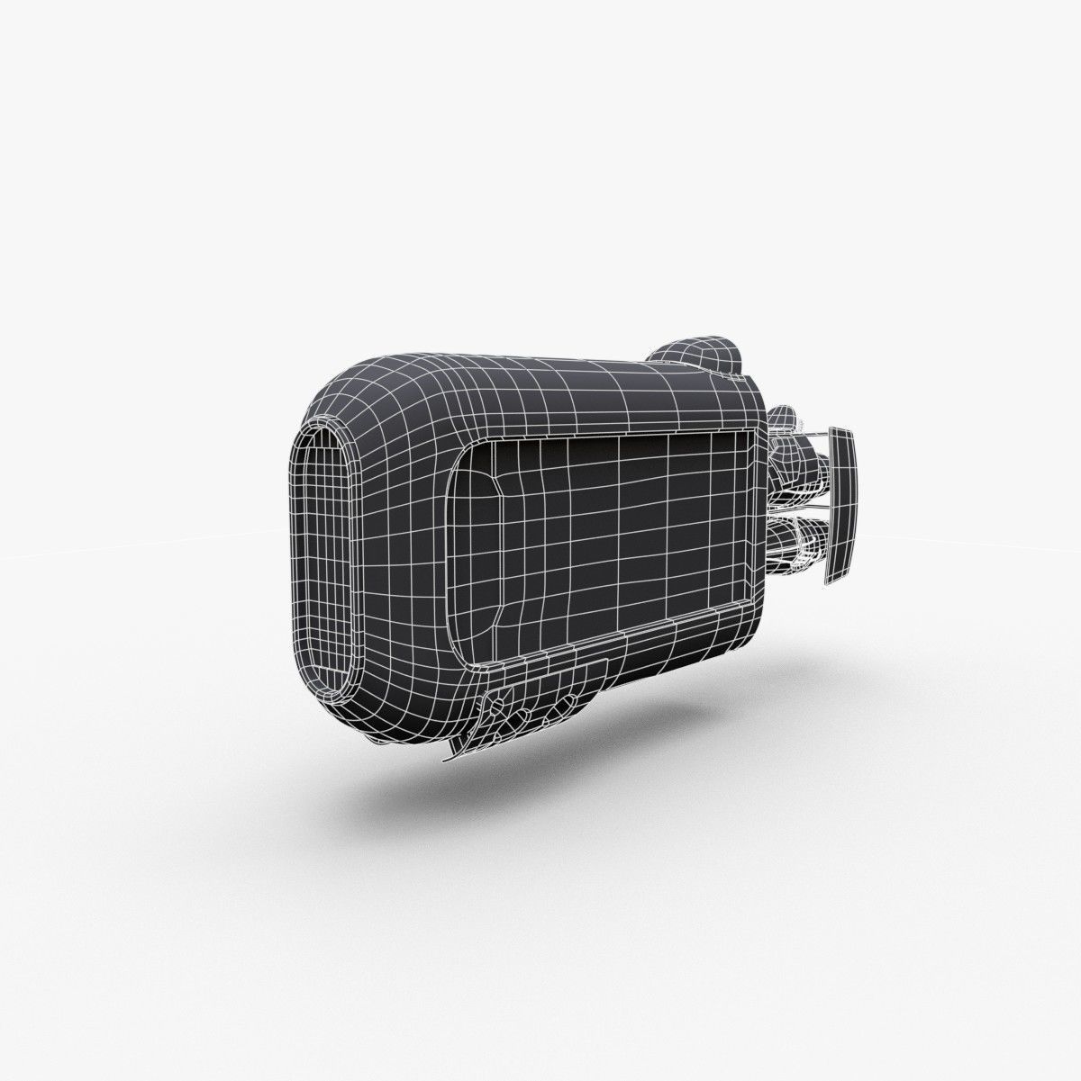 Rey Speeder Low-poly 3D model_11