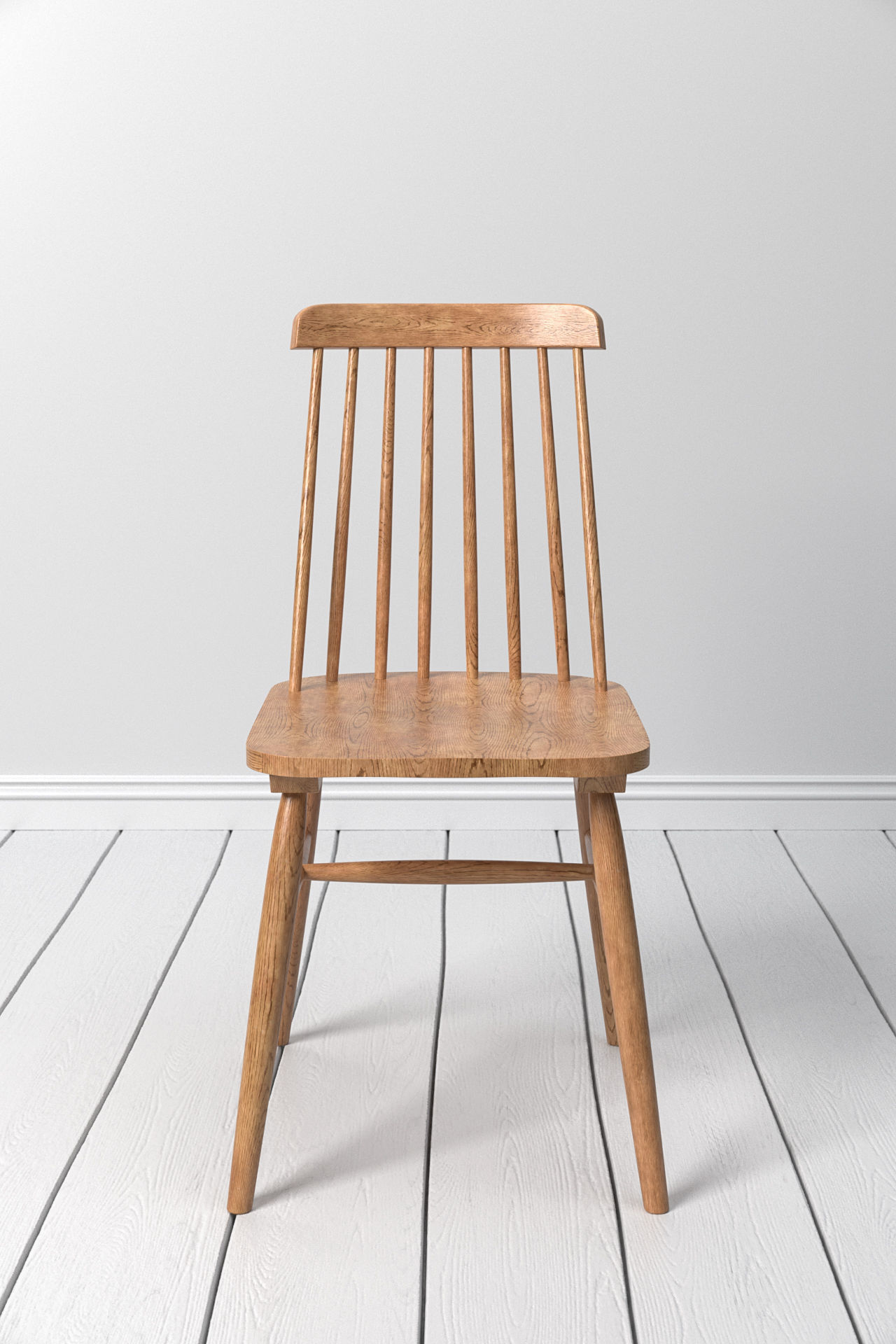 LaForma Albeup  Scandinavian Chair 3D model_2