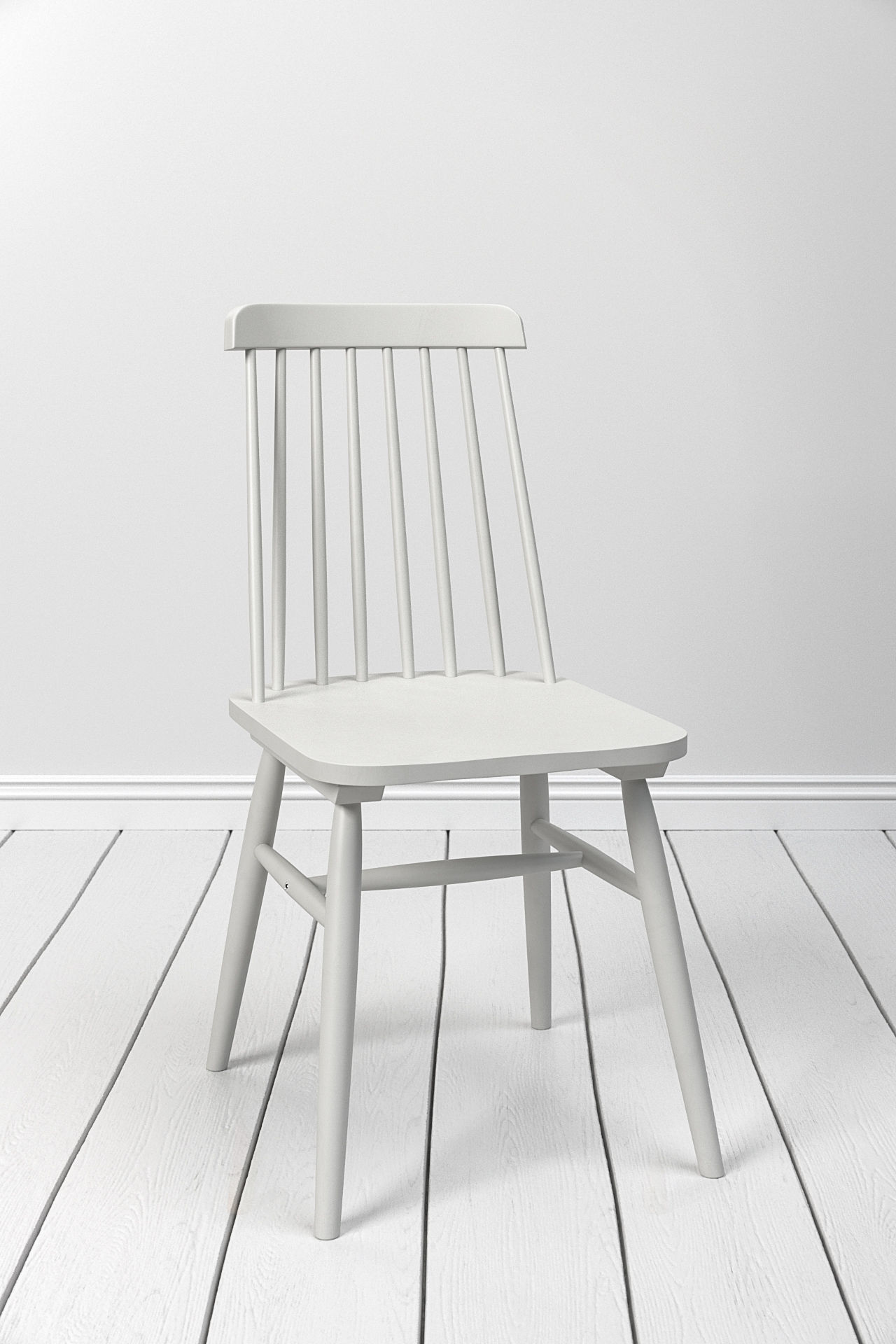 LaForma Albeup  Scandinavian Chair 3D model_4