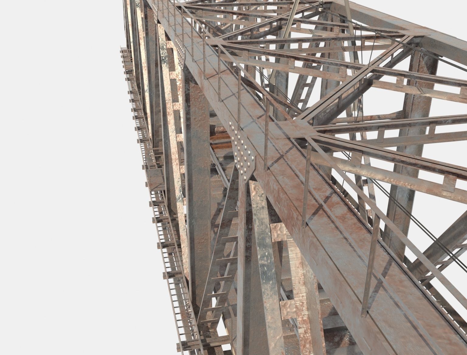 Railway bridge 3D model_20