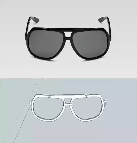 Gucci inspired sunglasses
