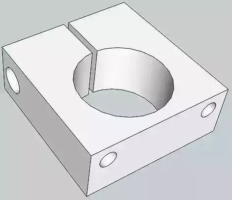 16mm Makerbot Endstop Mount Free 3D print model 16mm Makerbot Endstop Mount Free 3D print model