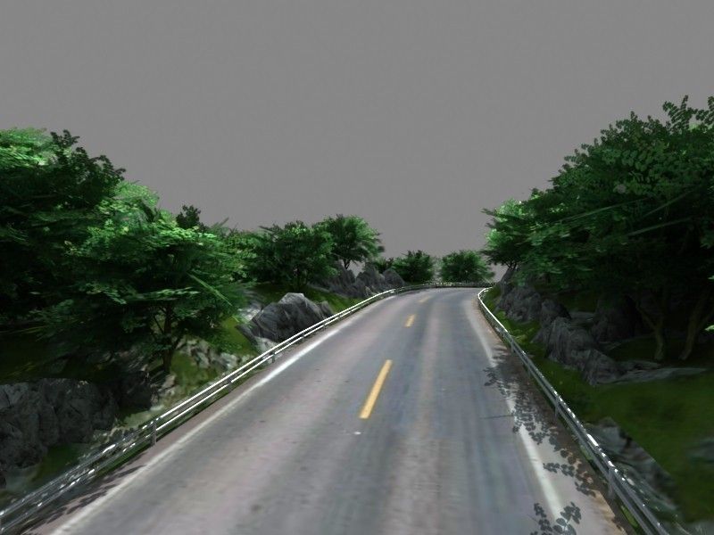 Mountain Road 01 3D model_9