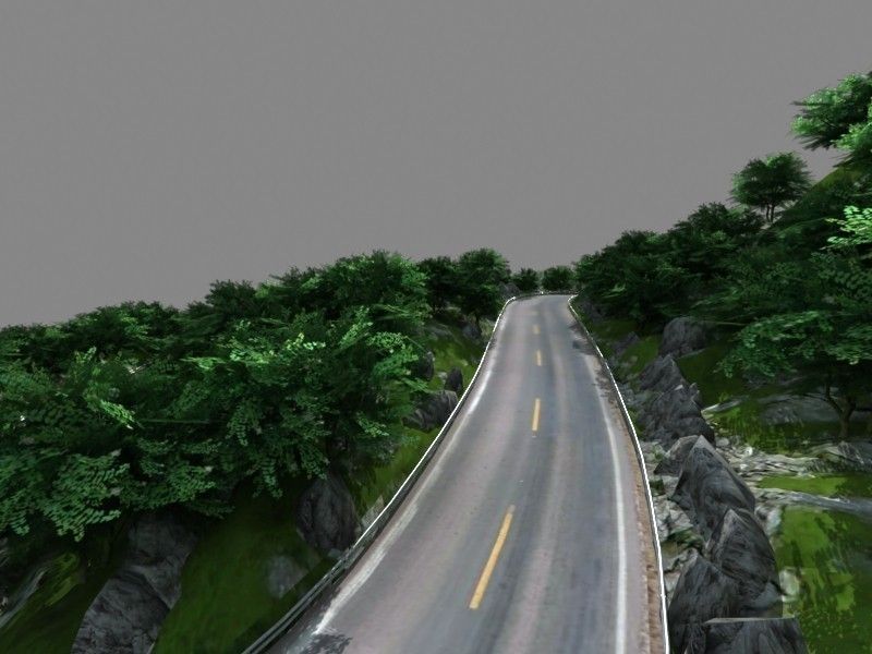Mountain Road 01 3D model_7