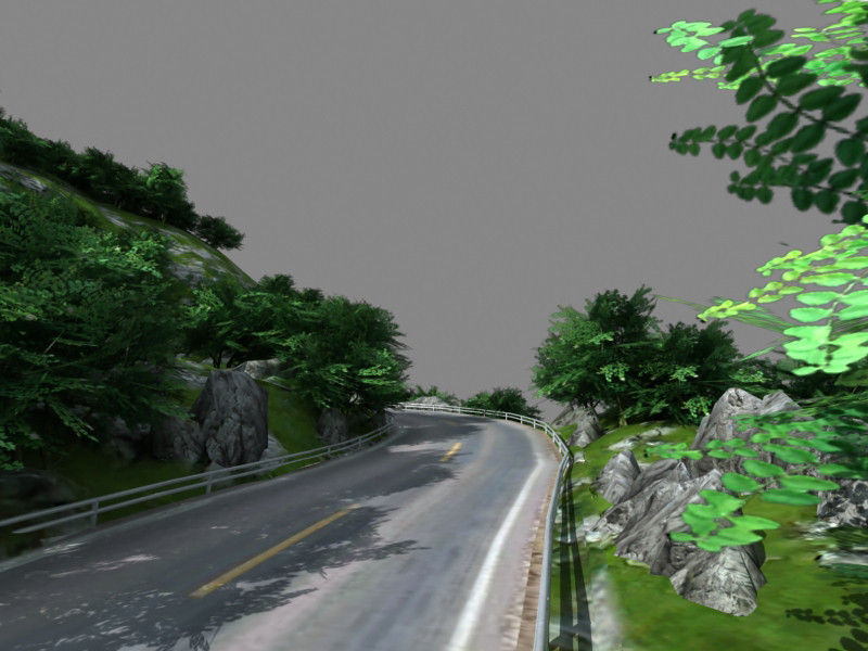 Mountain Road 01 3D model_4