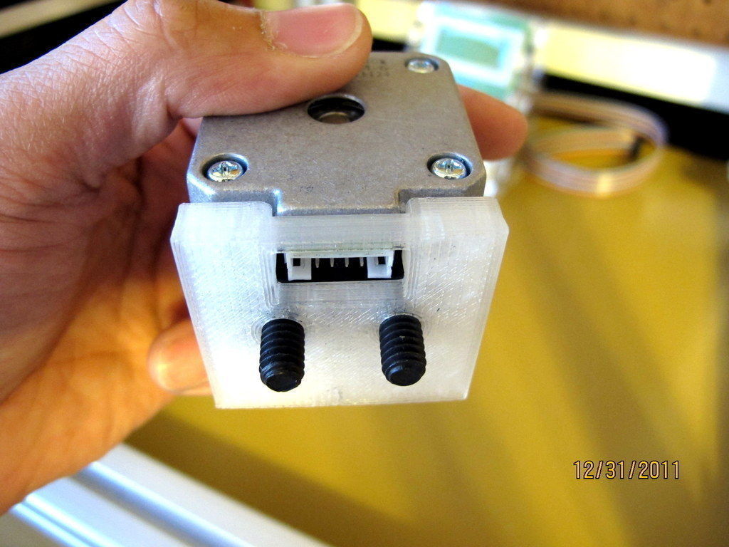 Nema 17 Motor Mount - Horizontal Bracket 3D print model_4