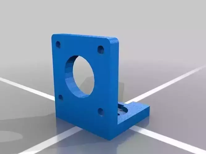 Nema 17 Motor Mount - Horizontal Bracket 3D print model