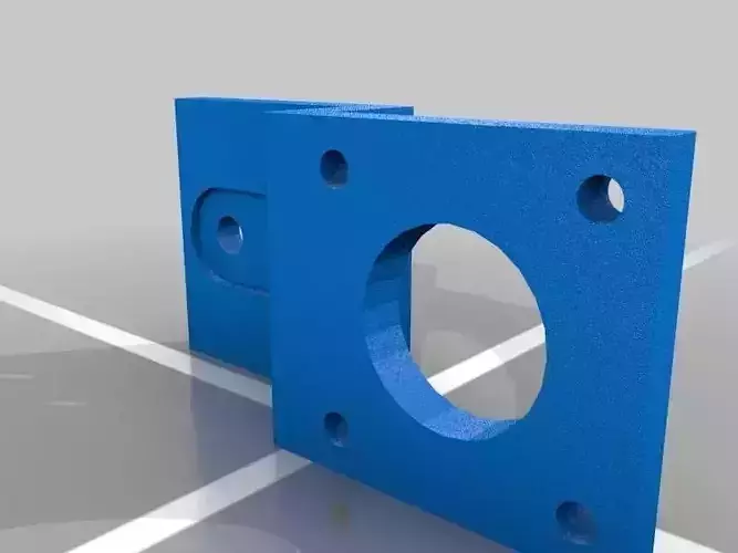 Nema 17 Motor Mount - Down Facing Bracket Free 3D print model