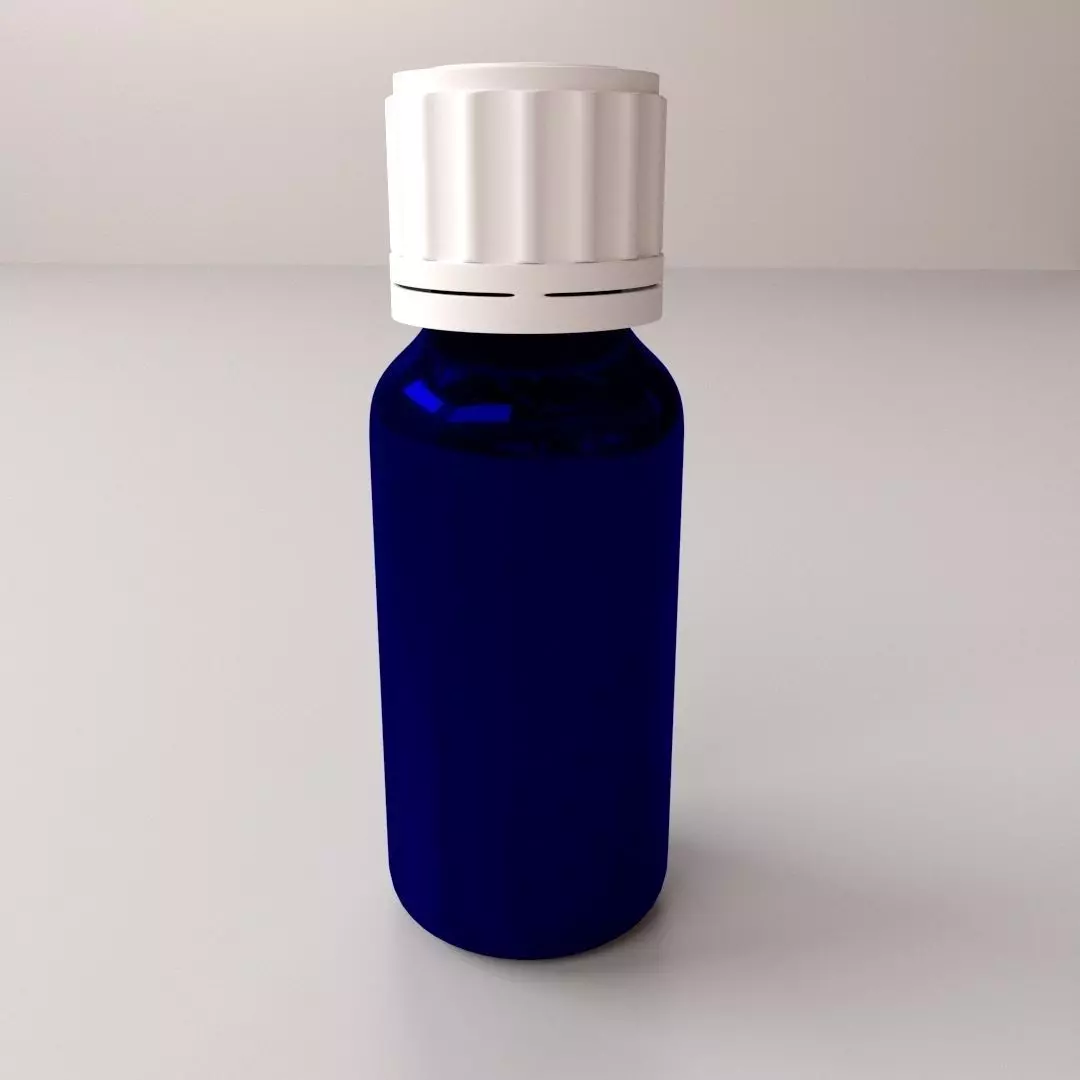 Dropper Bottle v2 3D model_0