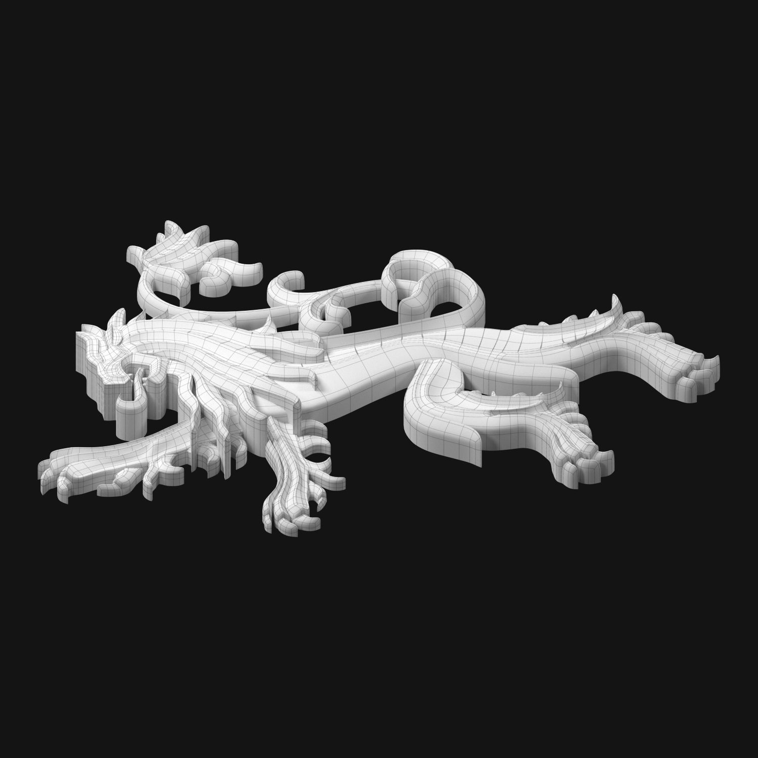 Game of Thrones - House Lannister 3D model_8