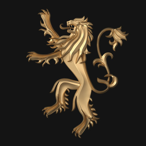 Game of Thrones - House Lannister 3D model