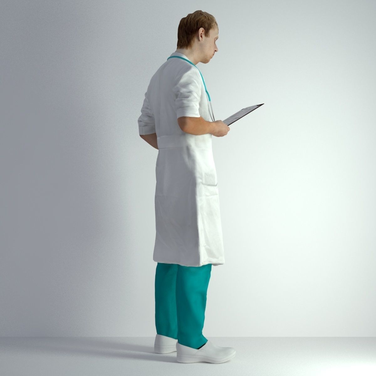 3D Scan Man Doctor 022 3D model_21