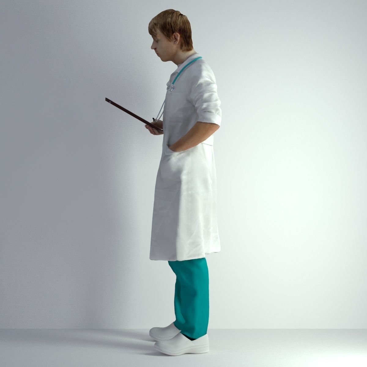 3D Scan Man Doctor 022 3D model_37