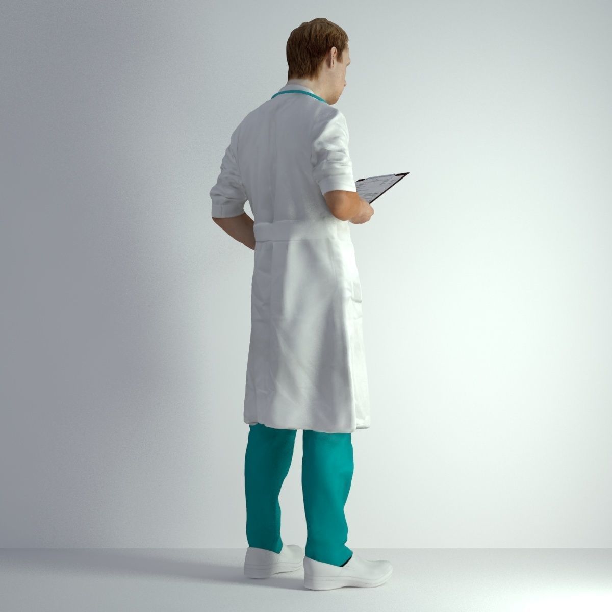 3D Scan Man Doctor 022 3D model_23