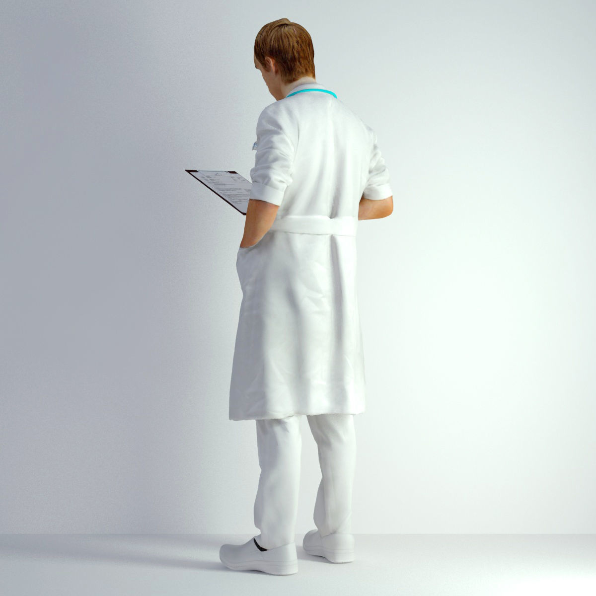 3D Scan Man Doctor 022 3D model_5