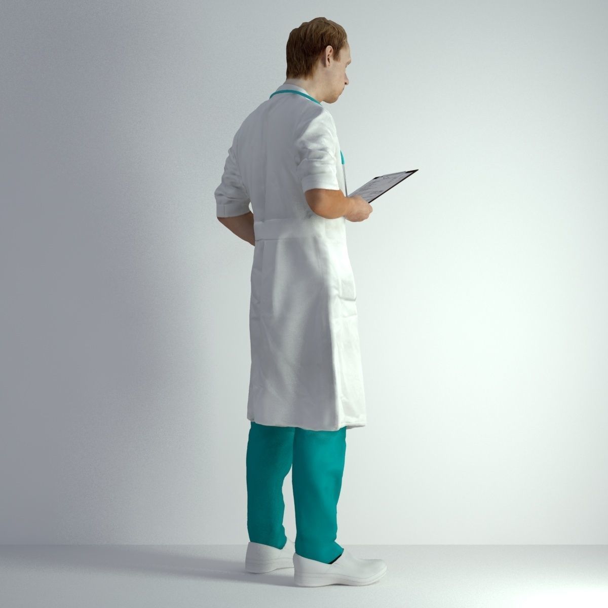 3D Scan Man Doctor 022 3D model_22