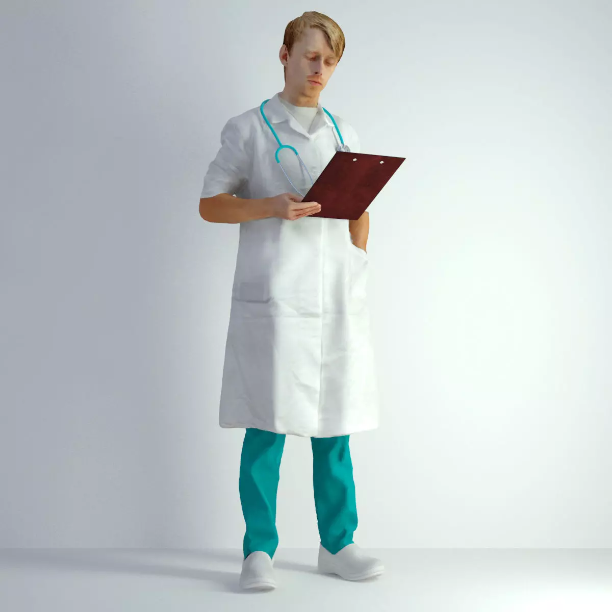 3D Scan Man Doctor 022 3D model_0