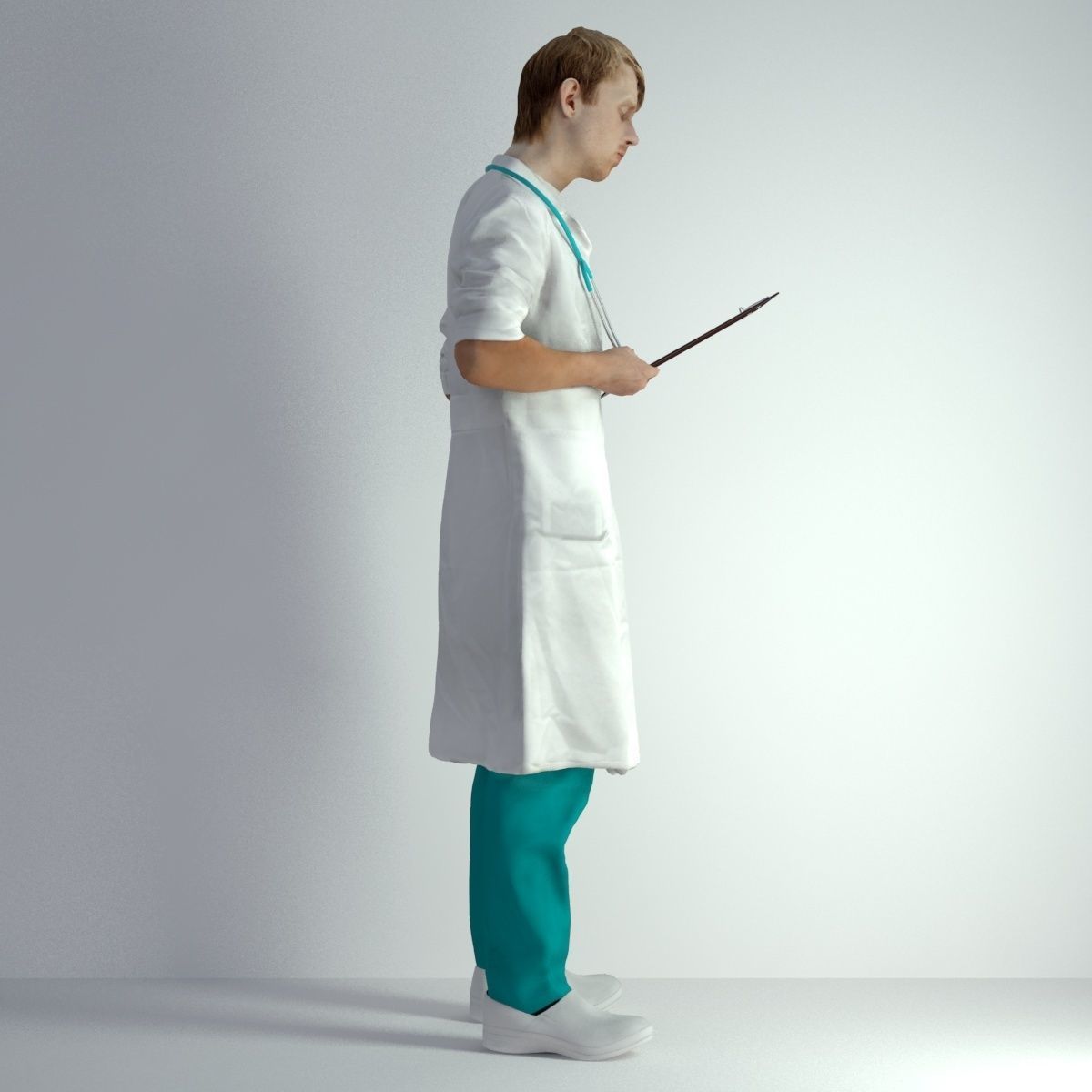 3D Scan Man Doctor 022 3D model_19