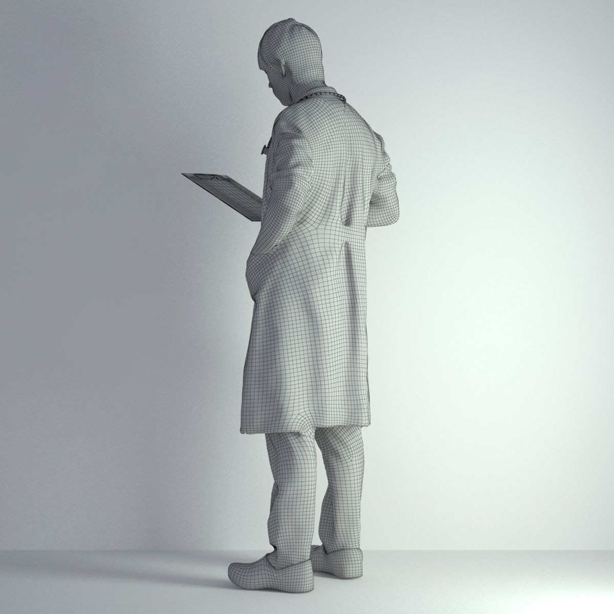 3D Scan Man Doctor 022 3D model_3