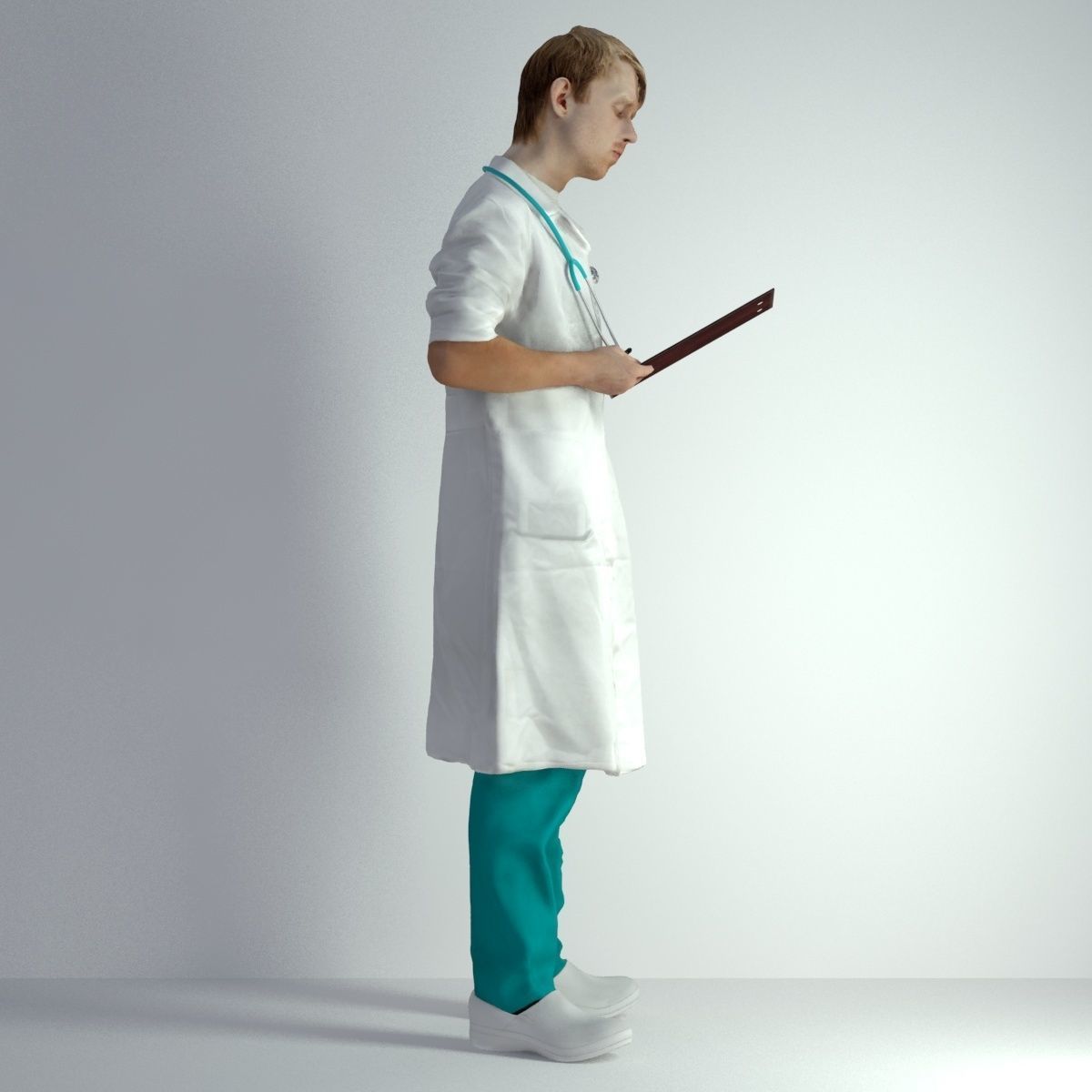 3D Scan Man Doctor 022 3D model_18