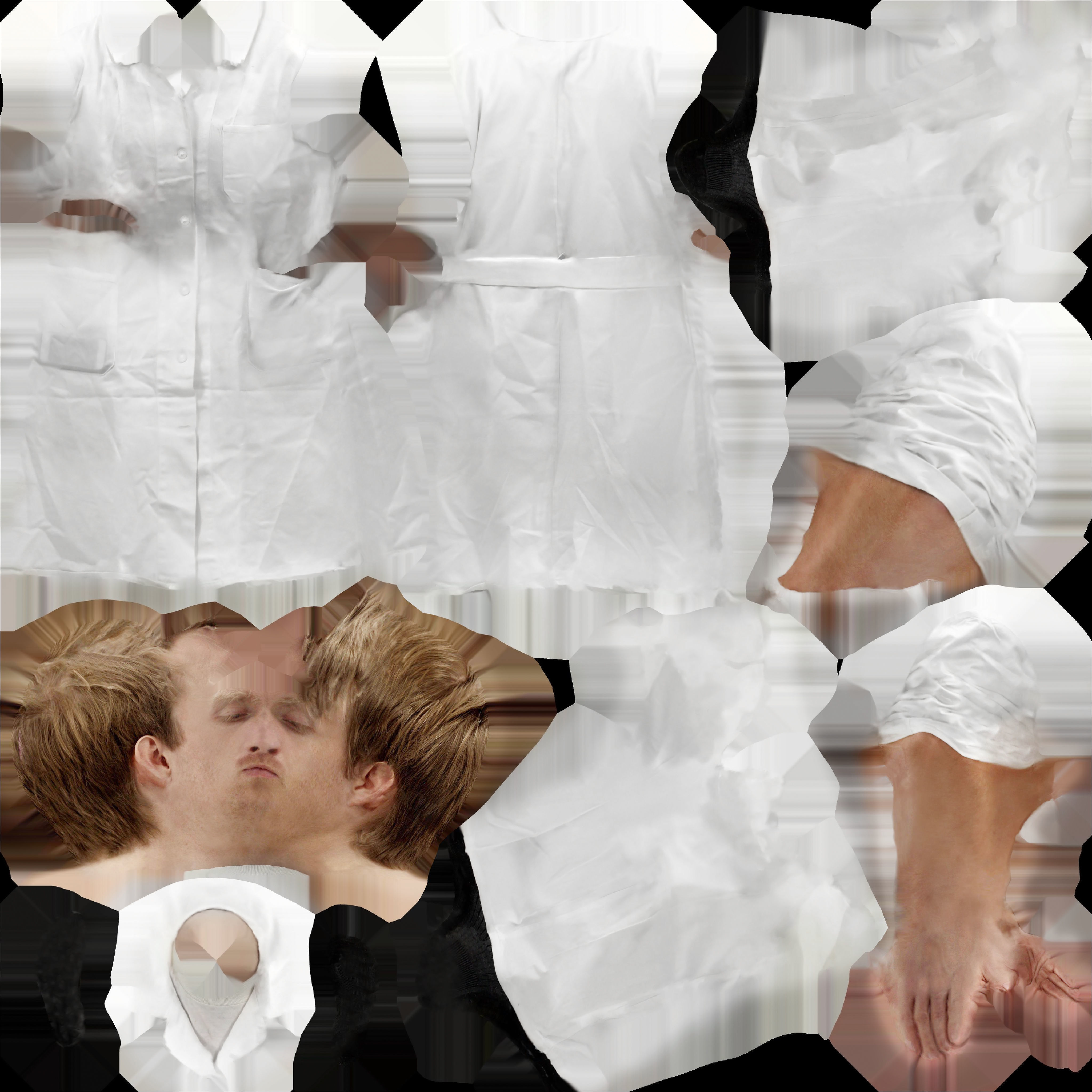 3D Scan Man Doctor 022 3D model_7