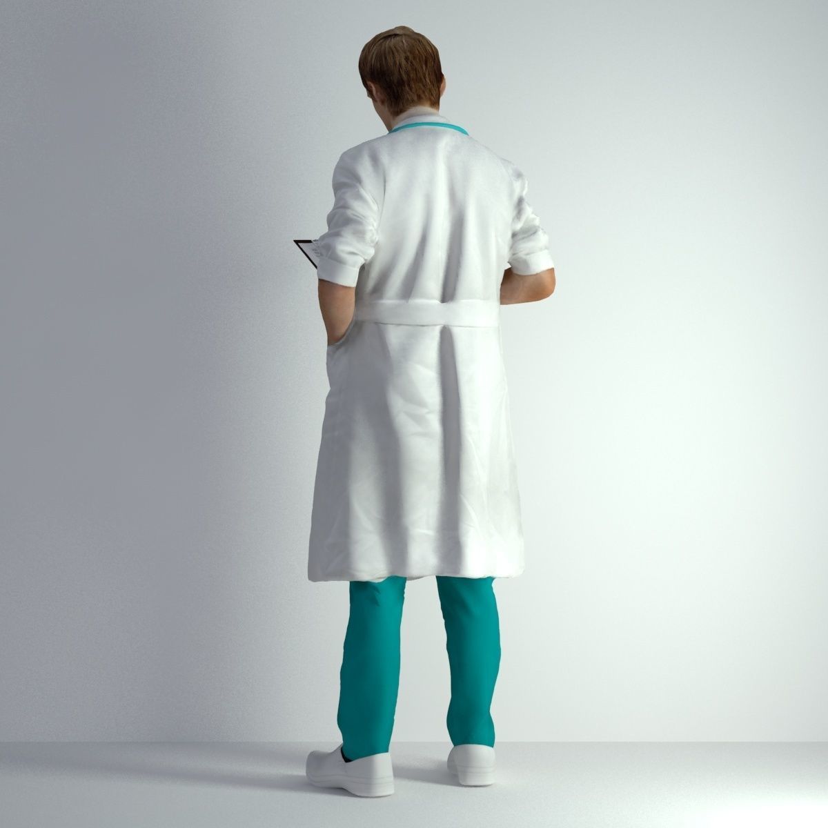 3D Scan Man Doctor 022 3D model_30
