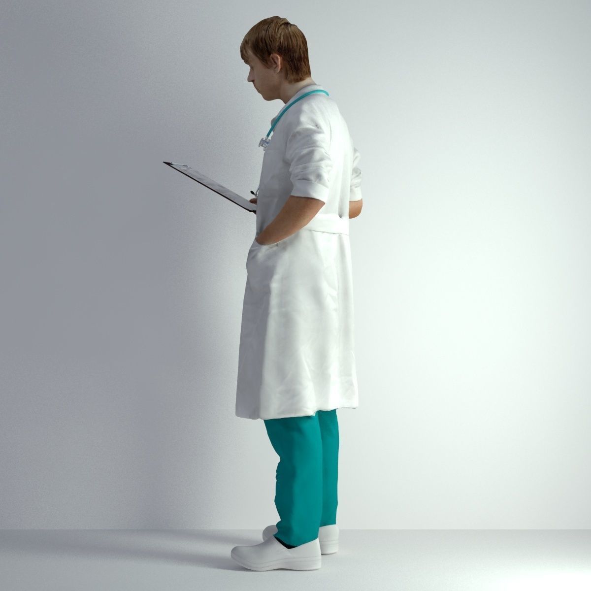 3D Scan Man Doctor 022 3D model_35