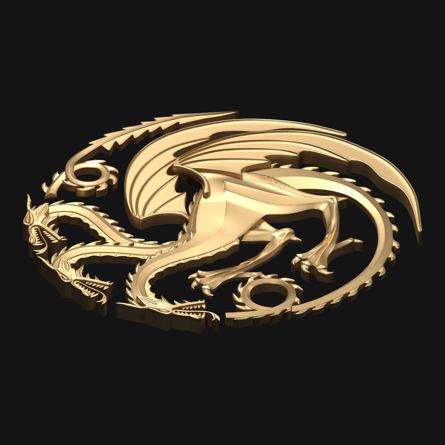 Game of Thrones - House Targaryen 3D model_3