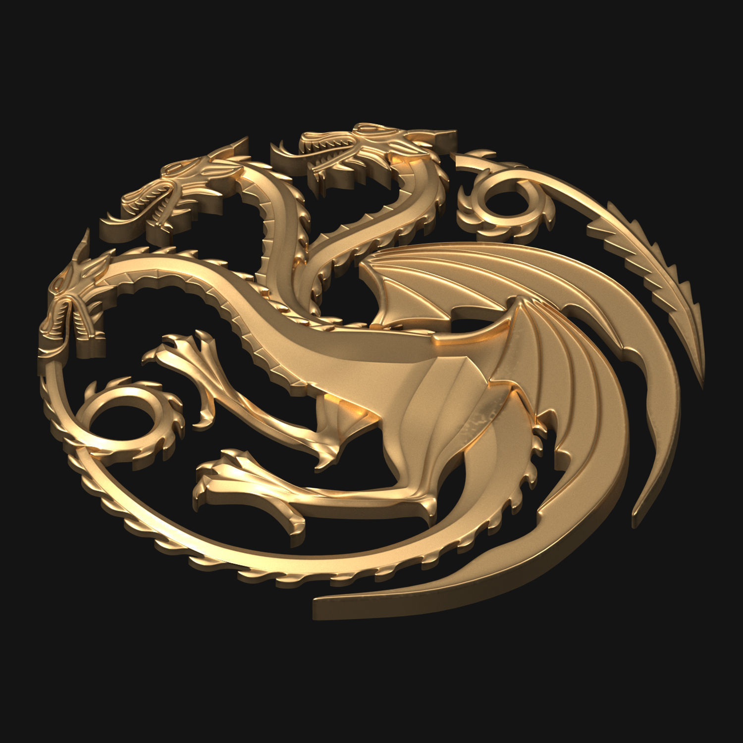 Game of Thrones - House Targaryen 3D model_6