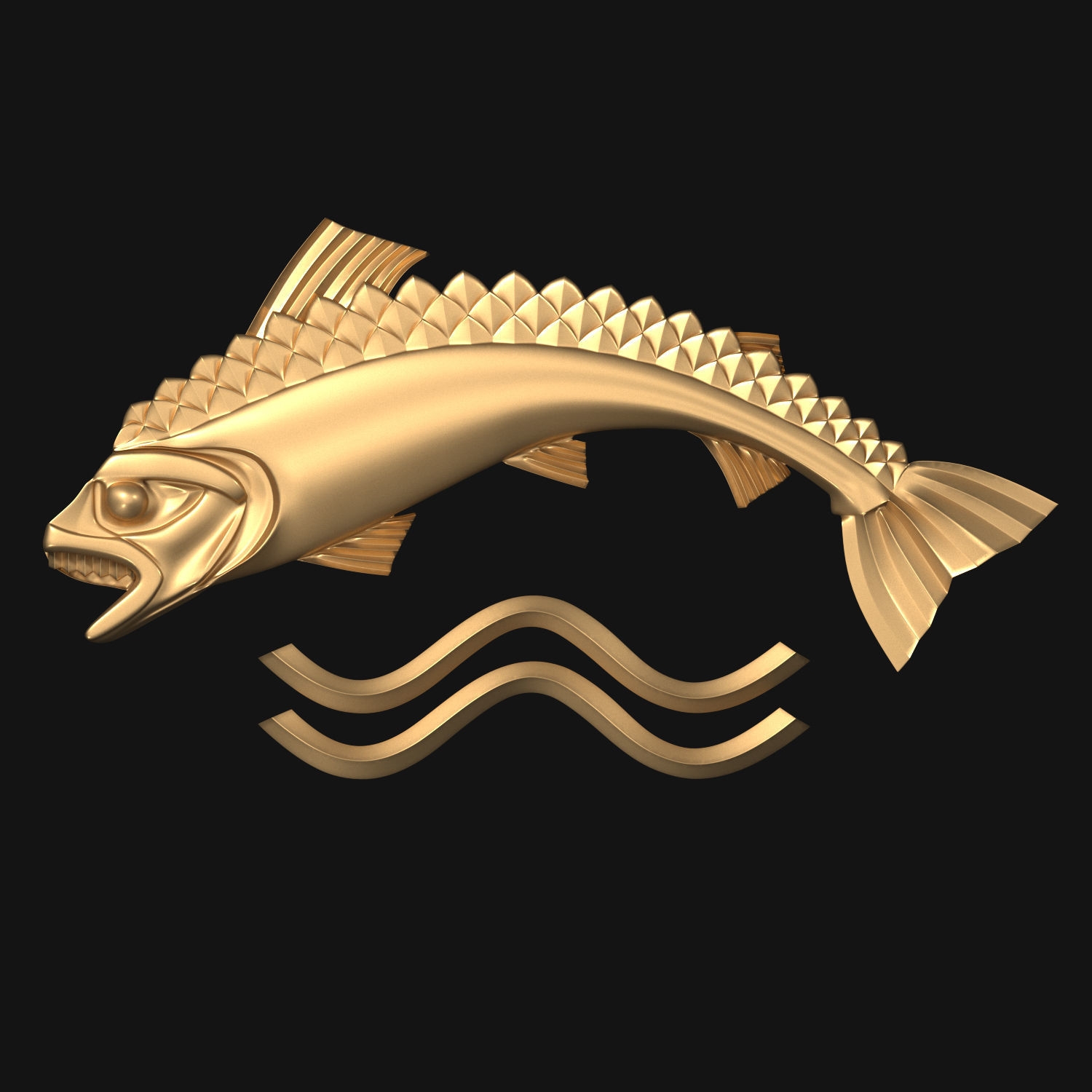 Game of Thrones - House Tully 3D model_0