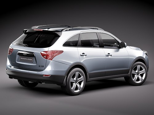 Hyundai ix55 3D model_5
