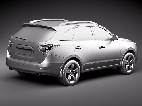 Hyundai ix55 3D model_8