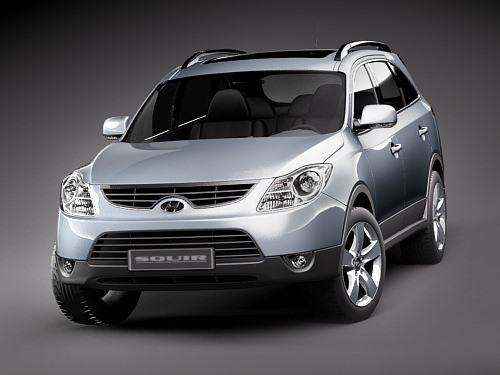 Hyundai ix55 3D model_2