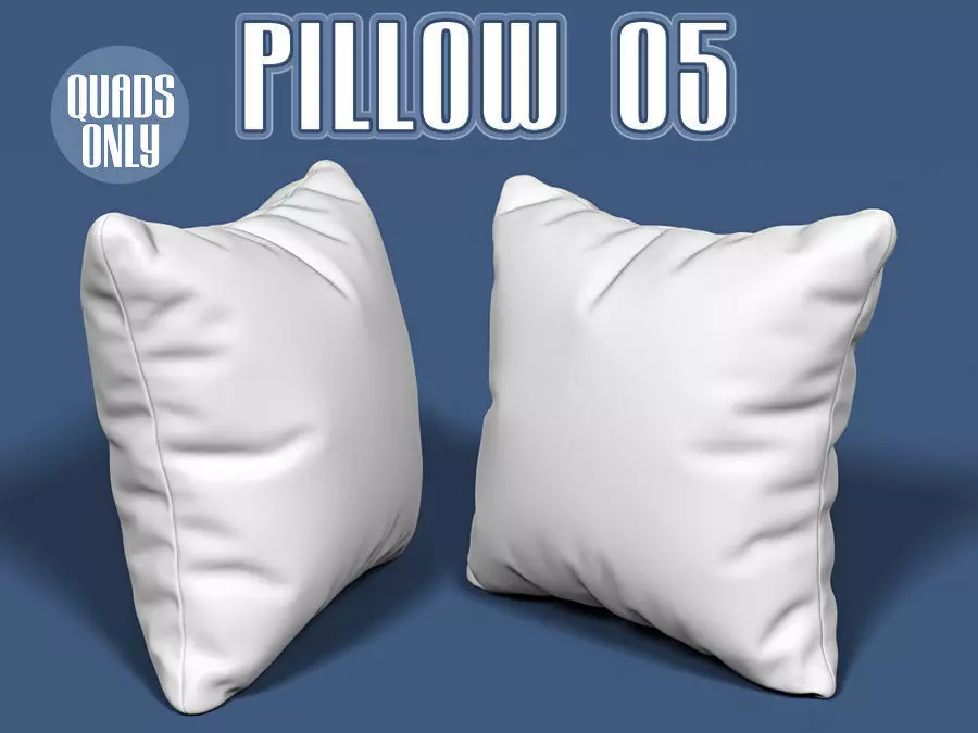 Pillow 05 3D model_0