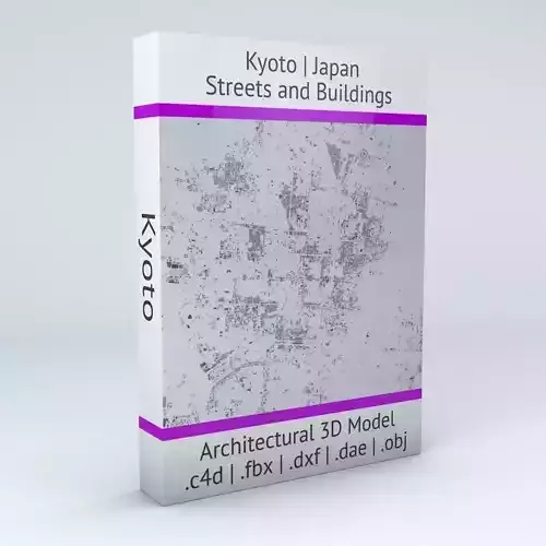 Kyoto Streets and Buildings