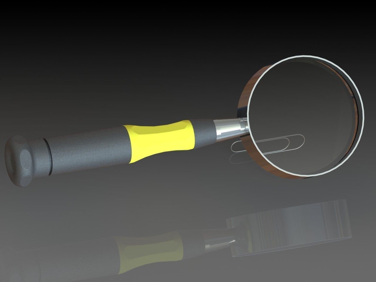 Paperclip paper clip Free 3D model_4