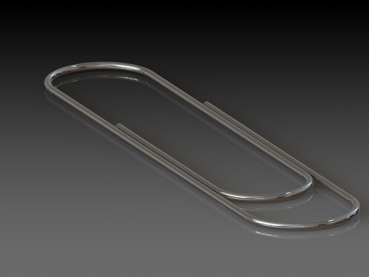 Paperclip paper clip Free 3D model_2