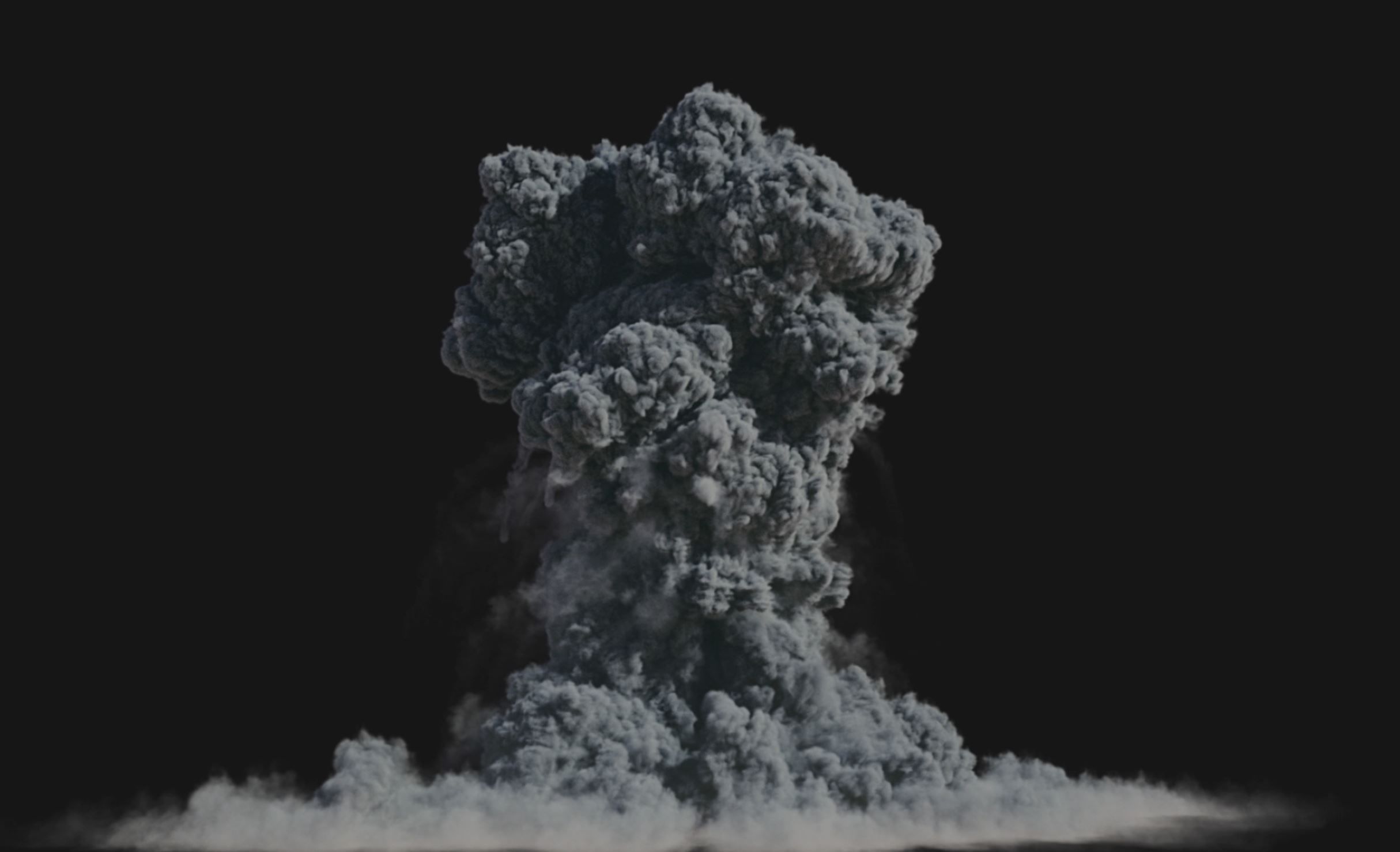 Houdini Explosion Asset Sand Advection Explosion lifetime lisc Low-poly 3D model_8