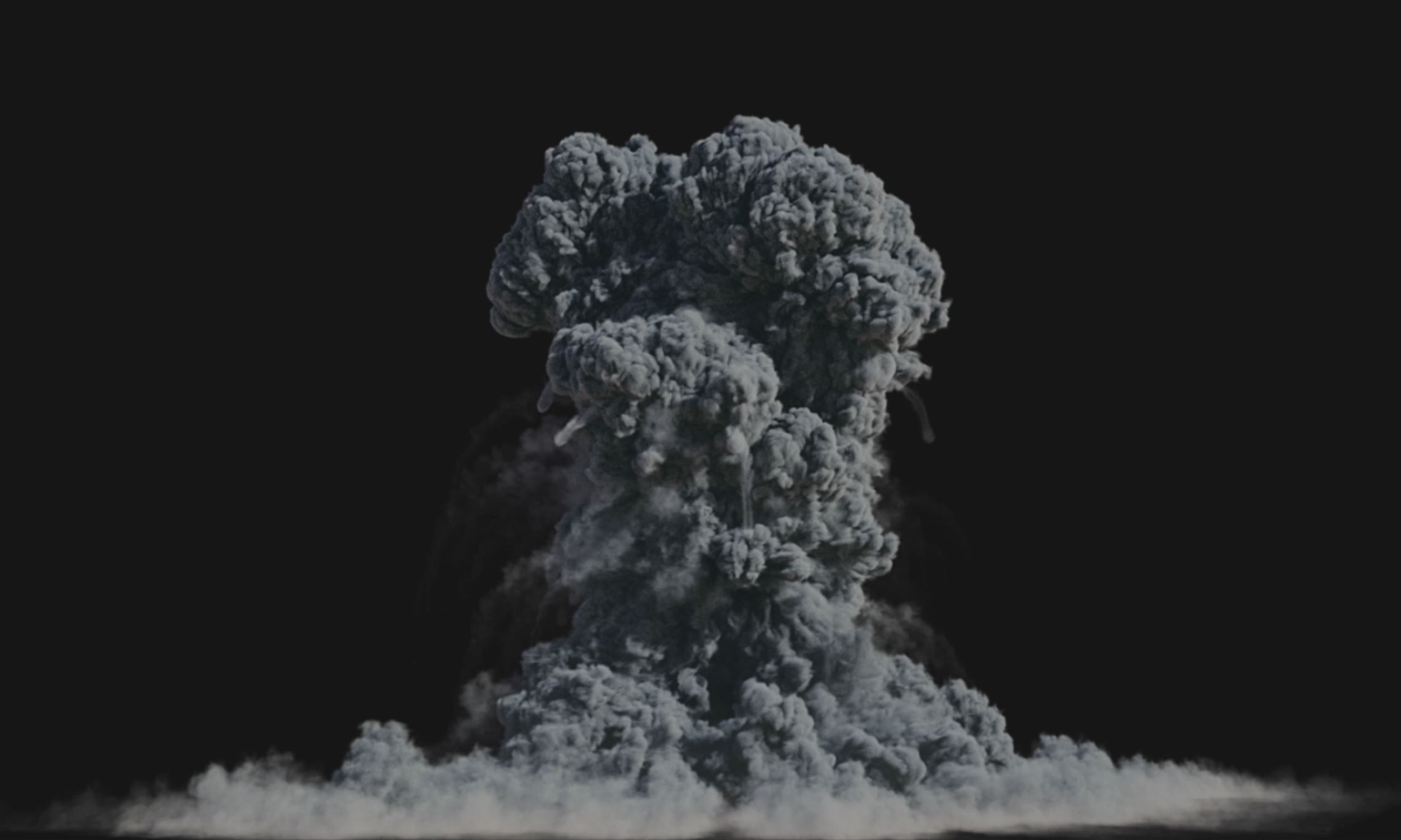 Houdini Explosion Asset Sand Advection Explosion lifetime lisc Low-poly 3D model_6