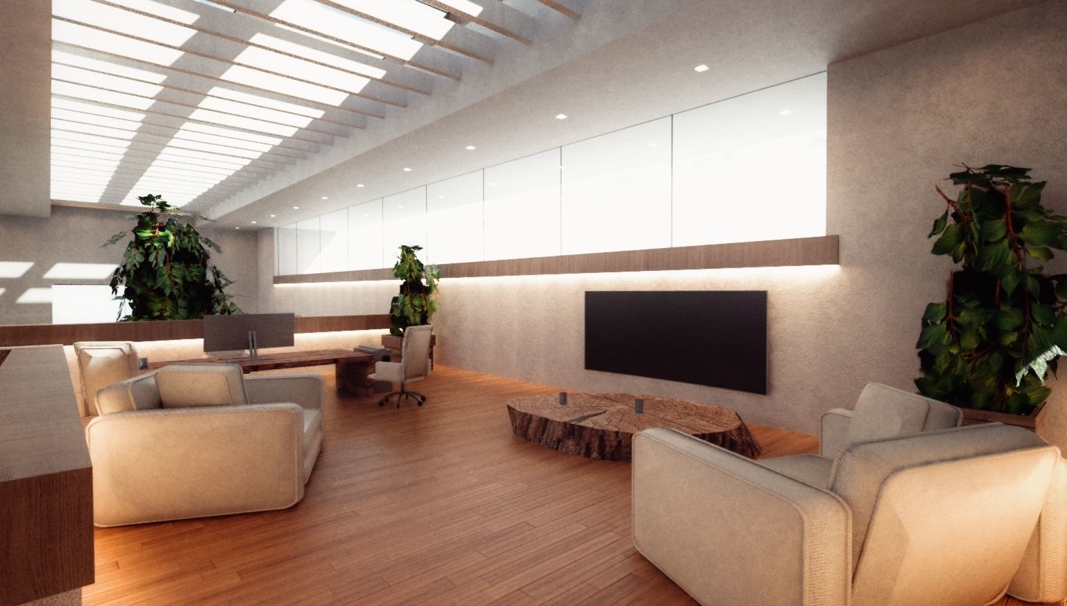 Modern Mansion Complete Modular Asset Kit Low-poly 3D model_19