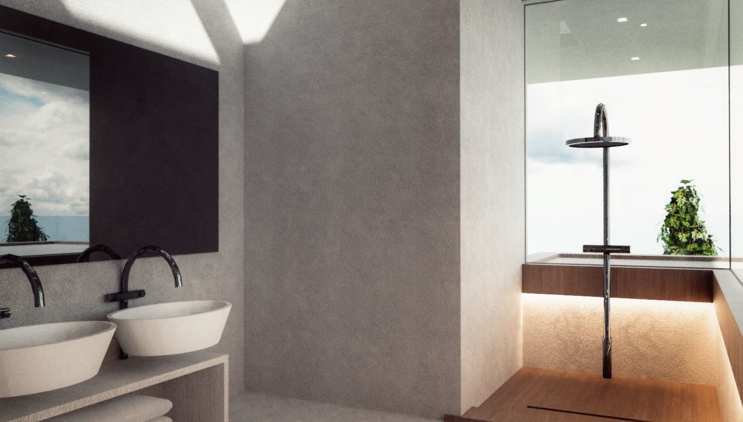 Modern Mansion Complete Modular Asset Kit Low-poly 3D model_21