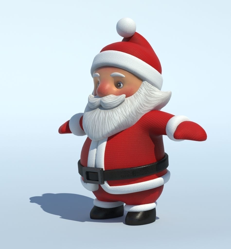 Santa Claus 3D model_7