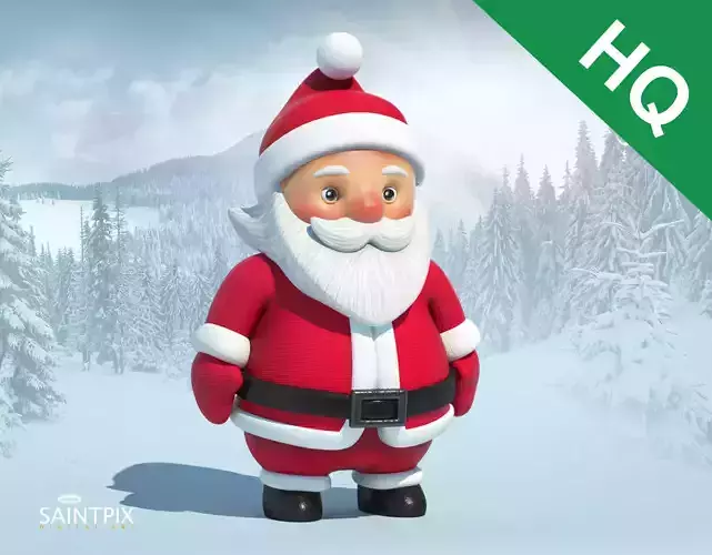 Santa Claus 3D model