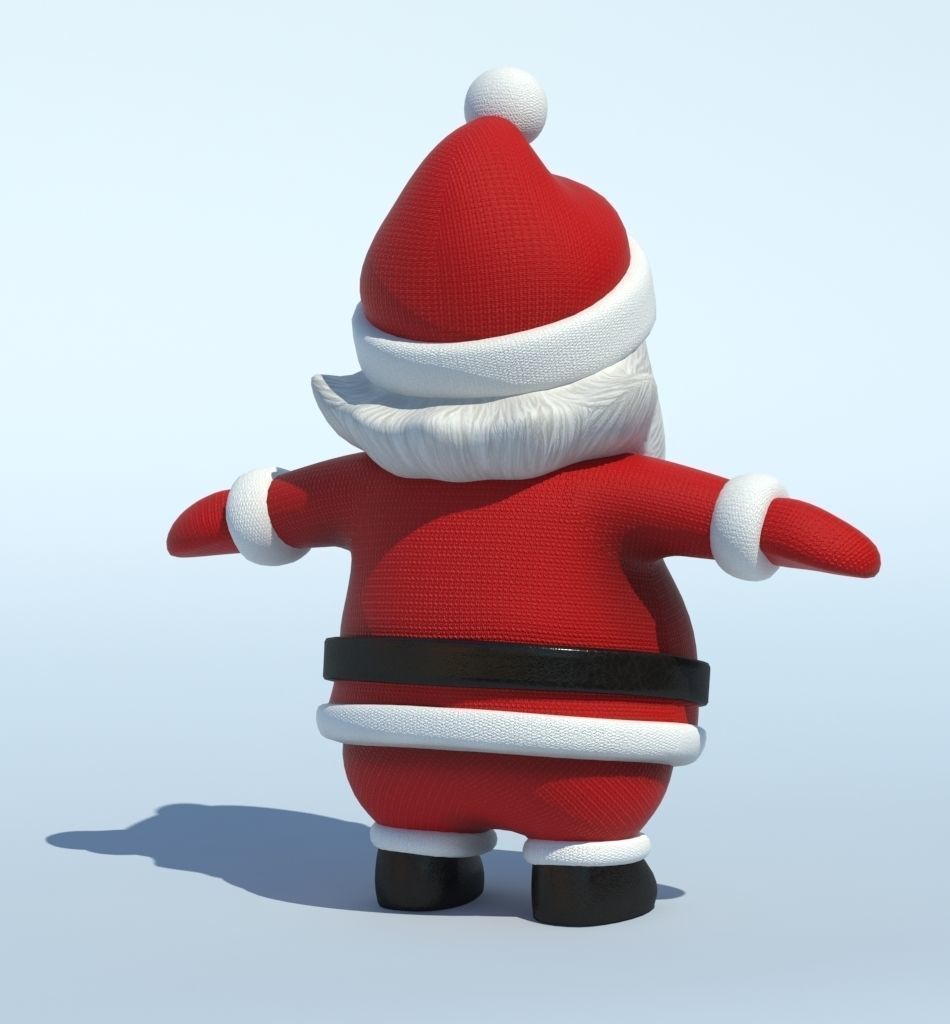 Santa Claus 3D model_4